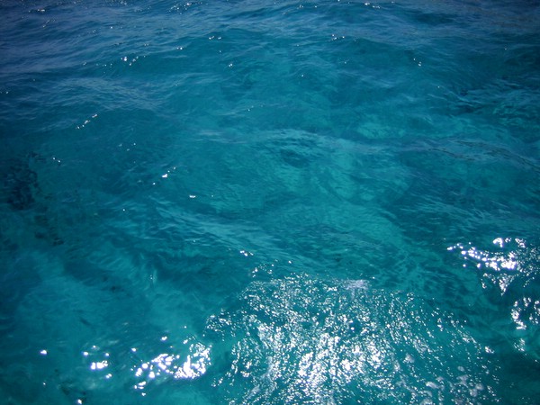 Crystal clear water